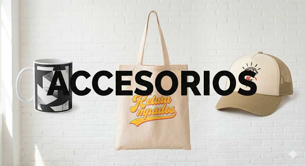Accesorios personalizados estampados