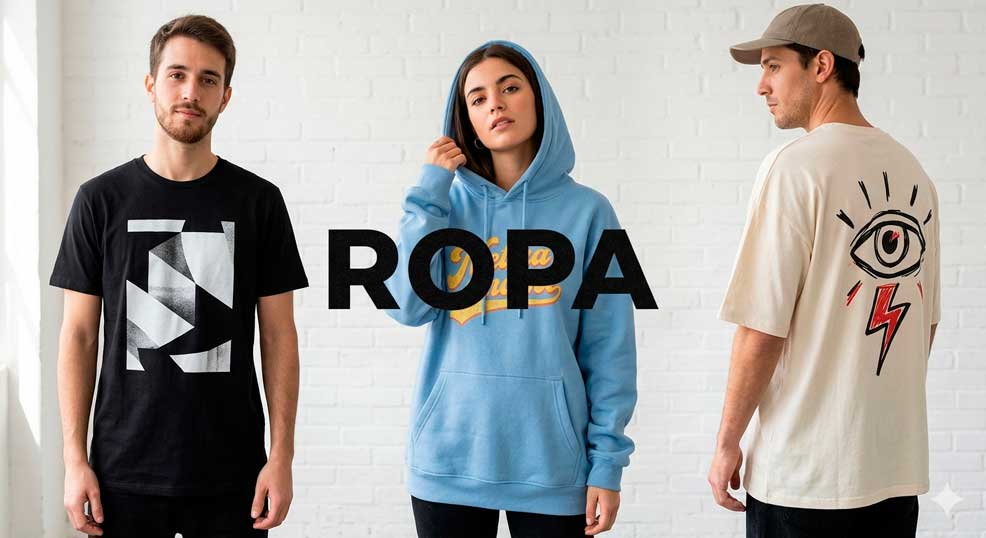 Ropa personalizada estampada