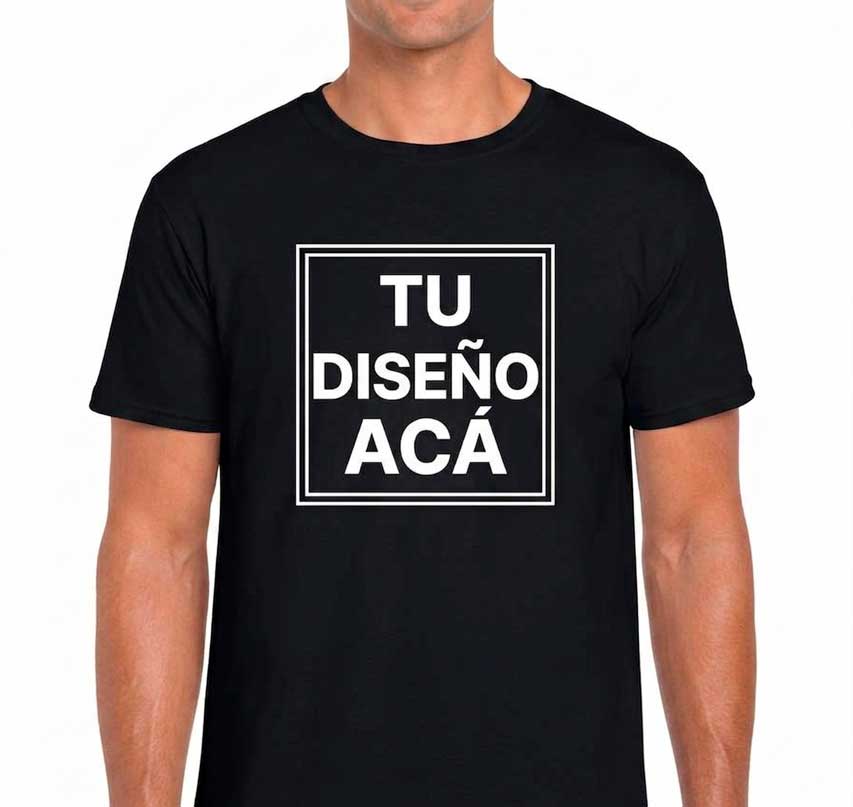 Remera Personalizada 2 Remeras estampadas personalizadas
